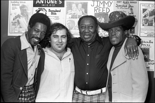 Buddy Guy, Clifford Antone, Muddy Waters & Junior Wells