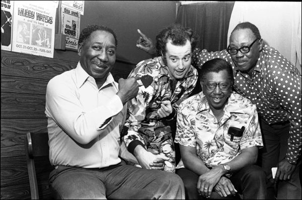 Muddy Waters, Kim Wilson, Calvin Jones and Pinetop Perkins