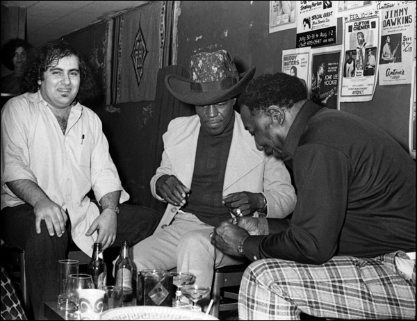 Clifford Antone, Junior Wells & Muddy Waters