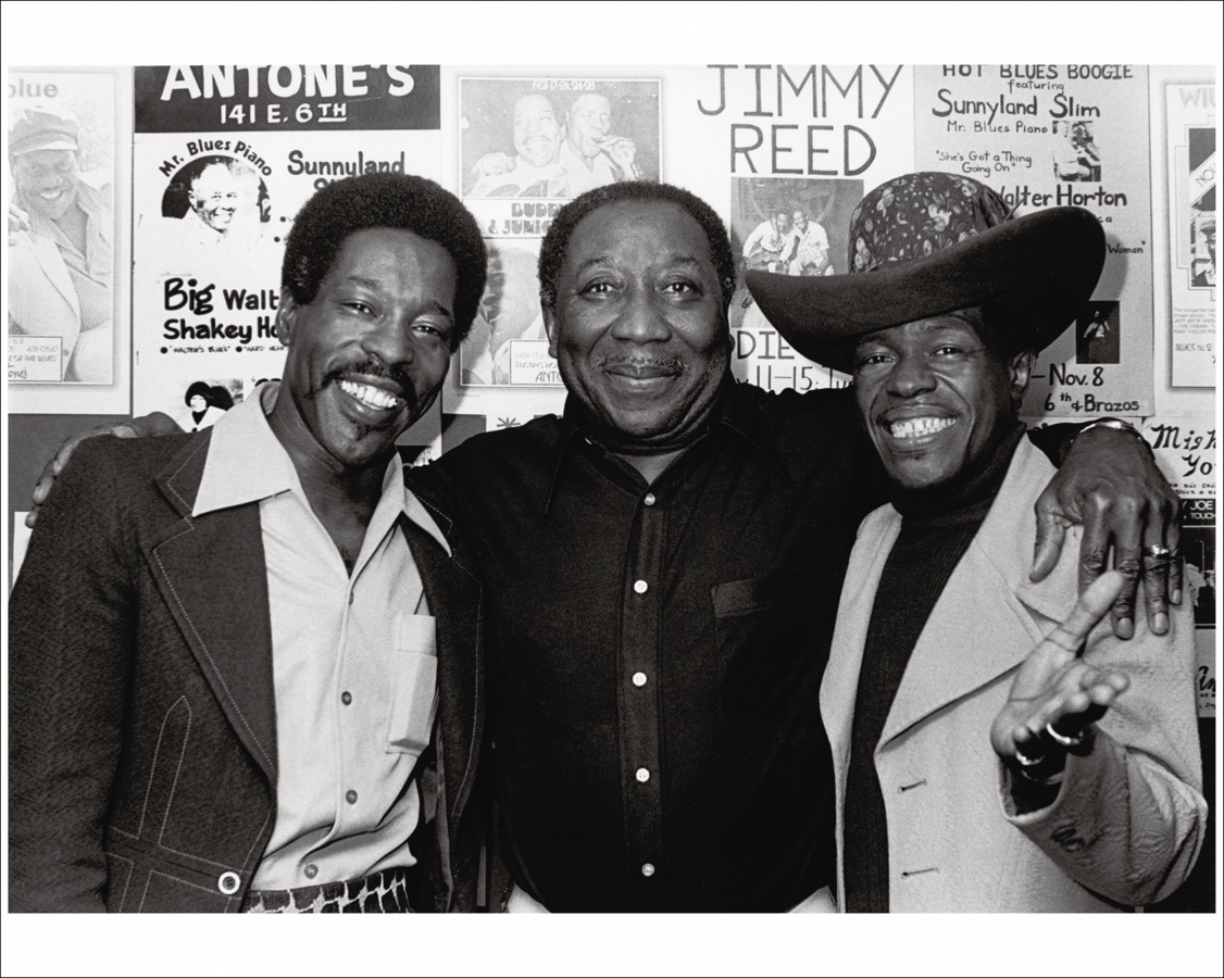 Buddy Guy, the Late Muddy Waters & the Late Jr. Wells (Muddy’s B’day).