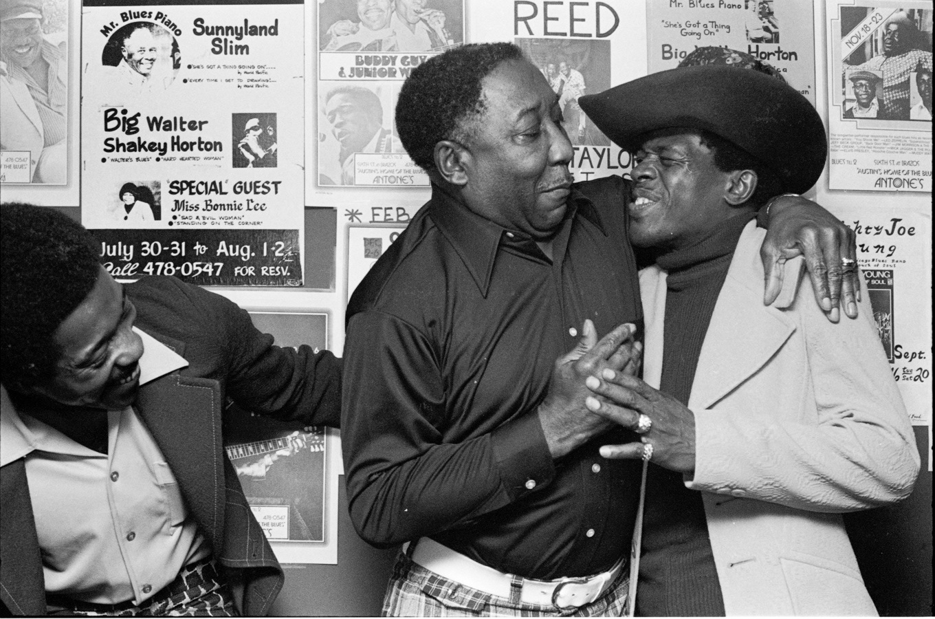 Buddy Guy, the Late Muddy Waters & the Late Jr. Wells (Muddy’s B’day).