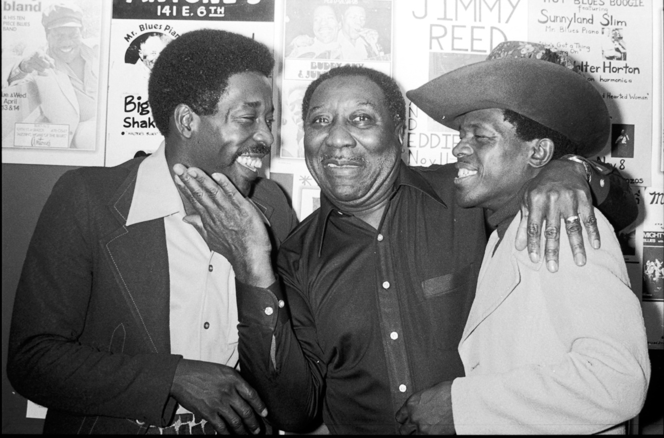 Buddy Guy, the Late Muddy Waters & the Late Jr. Wells (Muddy’s B’day).