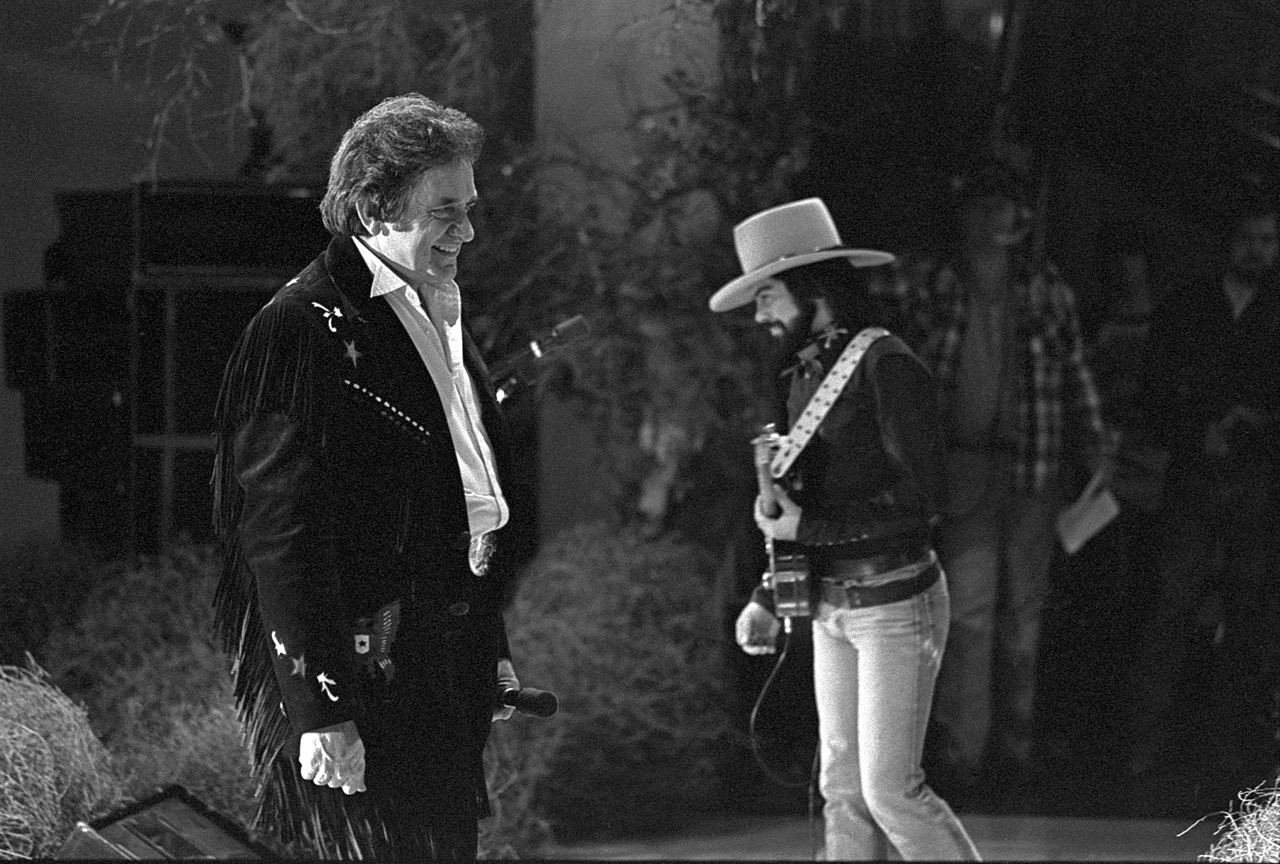 Marty Stuart Playing the late Clarence White of The Byrds 1954 Fender Telecaster String Bender, Kerrville TX May 24th,1982.