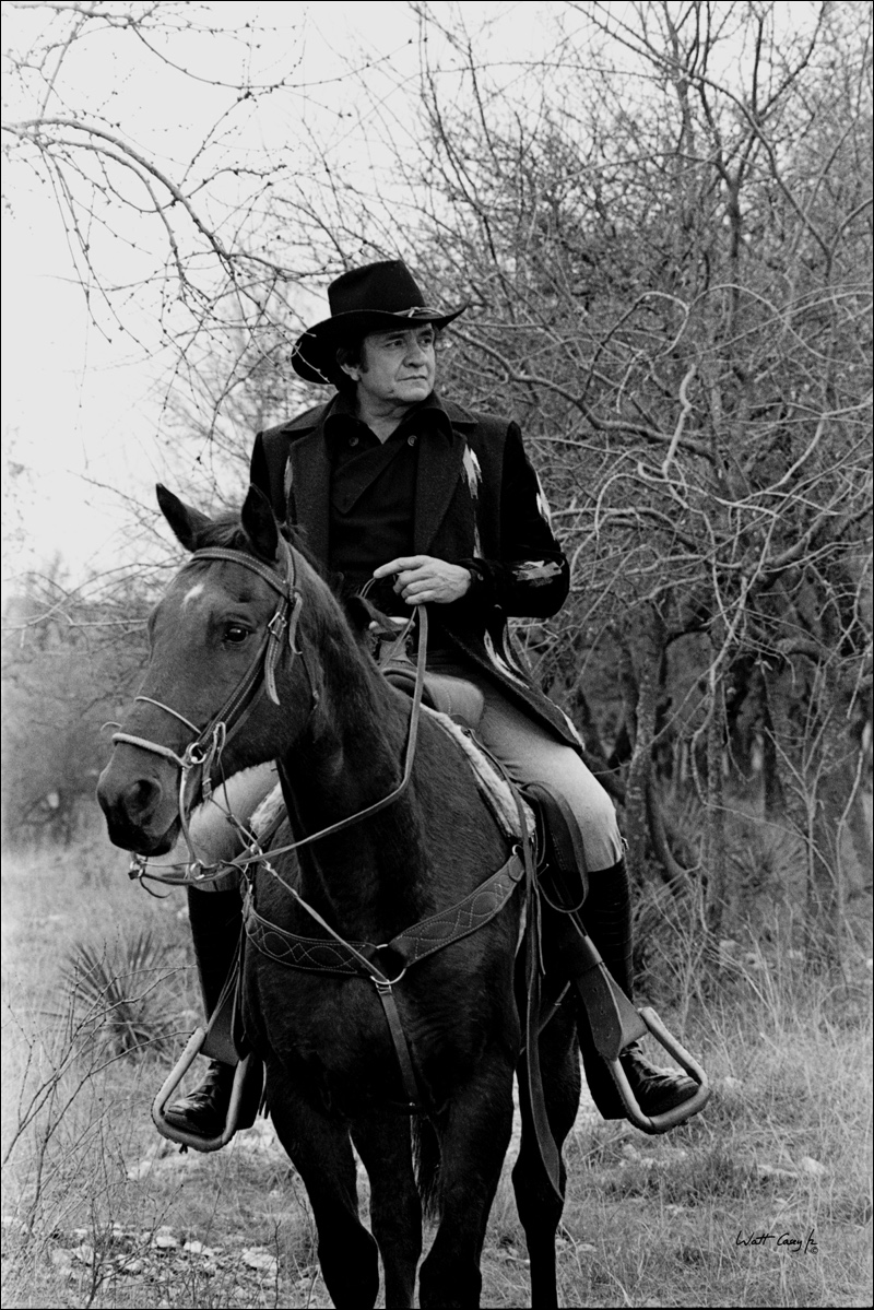Johnny Cash (YO Ranch, Kerrville, TX).