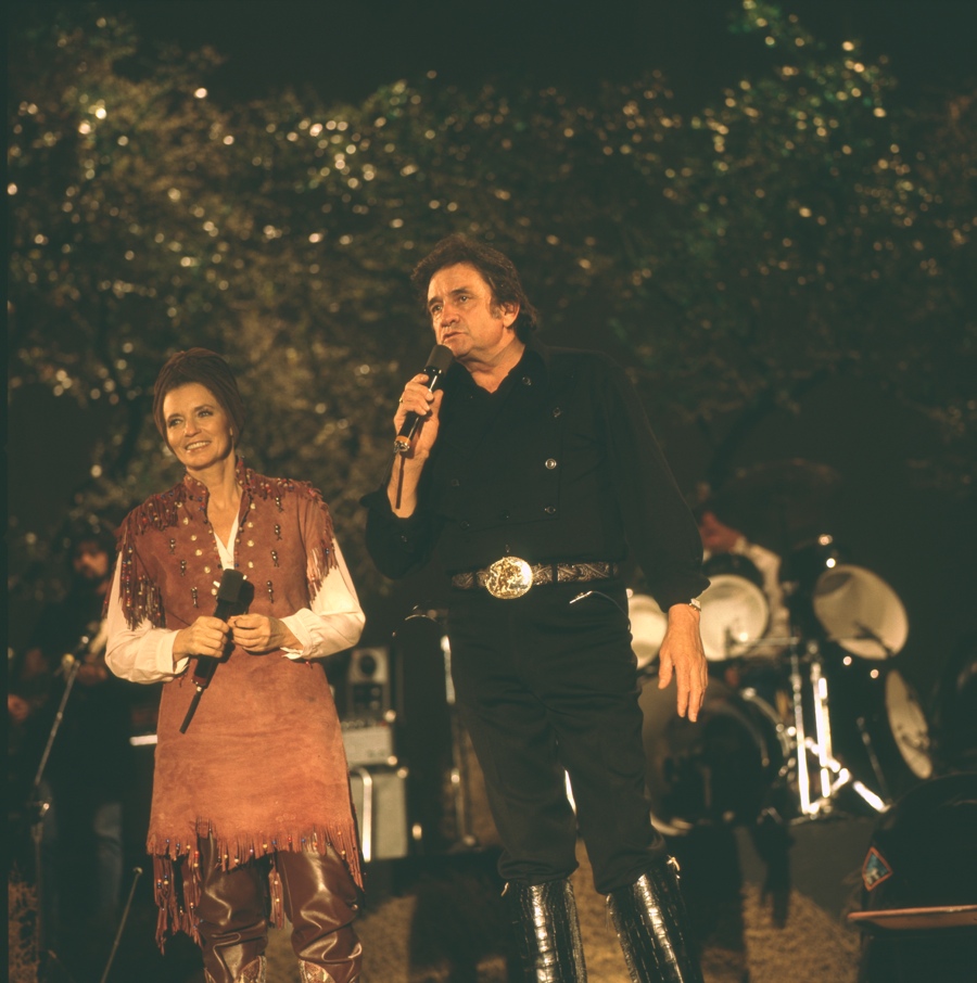 June Carter Cash & Johnny Cash (Kerrville, TX).