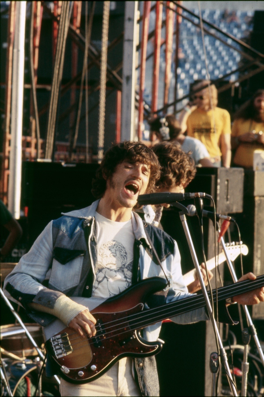 The Late Rick Danko Opening For Eric Clapton (Buffalo, NY).