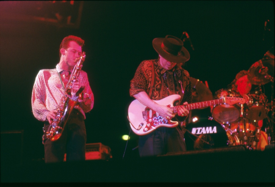 Johnny Reno & SRV - April 1990 (San Antonio, TX).